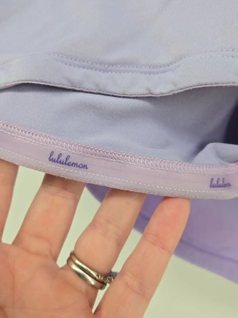 Lululemon Pace Rival Skirt II (Tall) *4-way Stretch - 8 Wave Twist Lilac Caspian